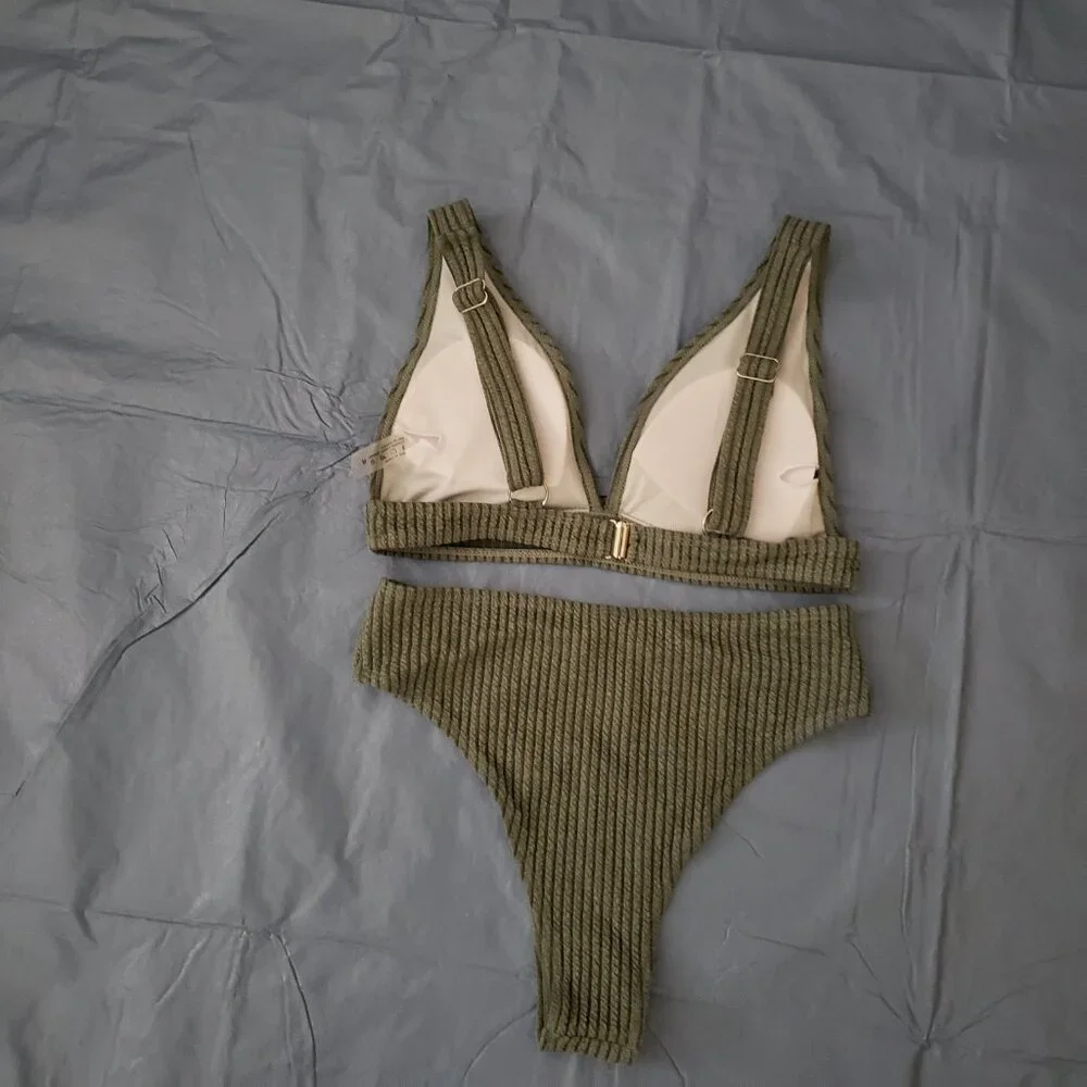 Swimsuit Swim Suite Sea Green Never worn Sexy - Picture 4 of 6